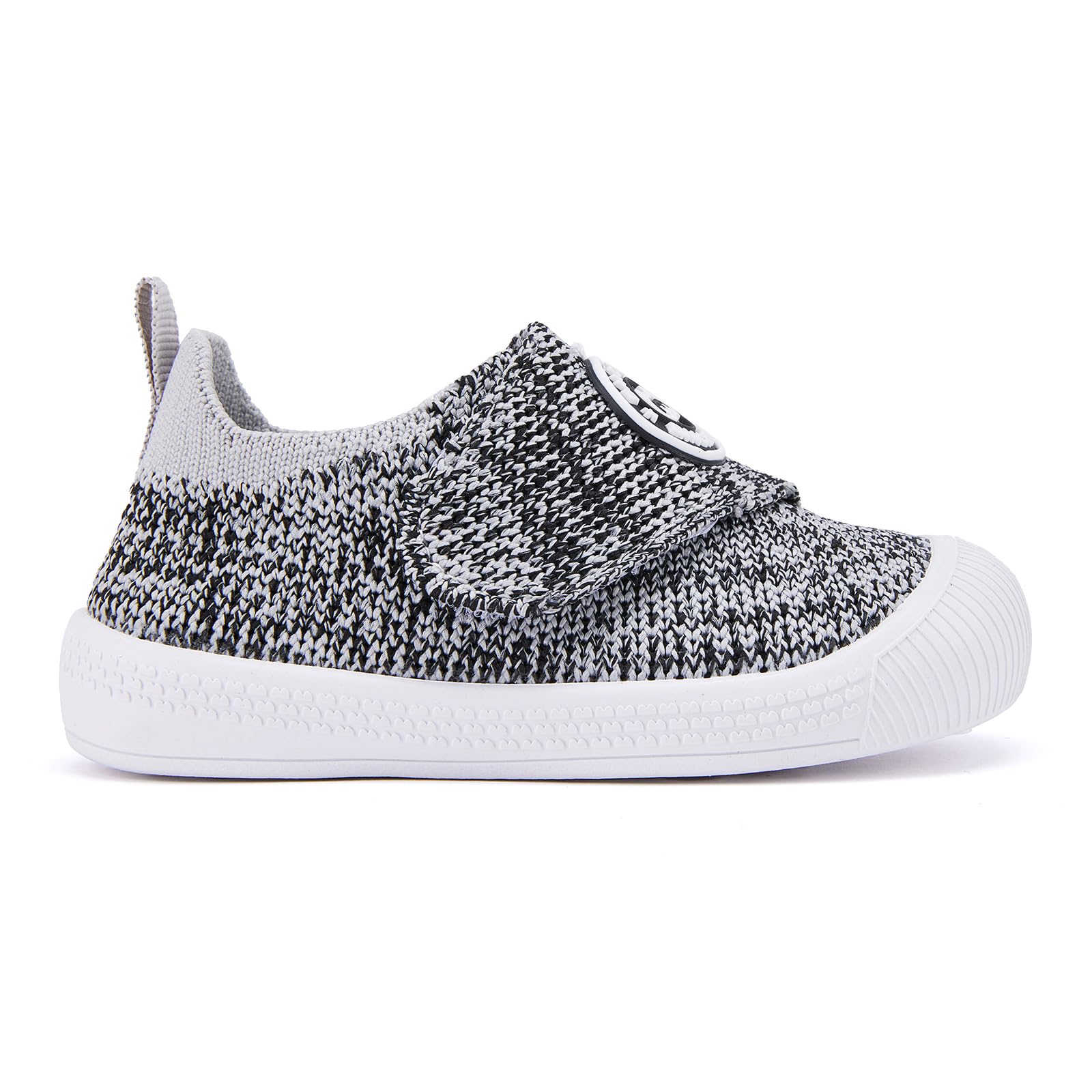 BMCiTYBM Baby Walking Shoes Infant Sneakers Unisex Grey Size 6-12 Months
