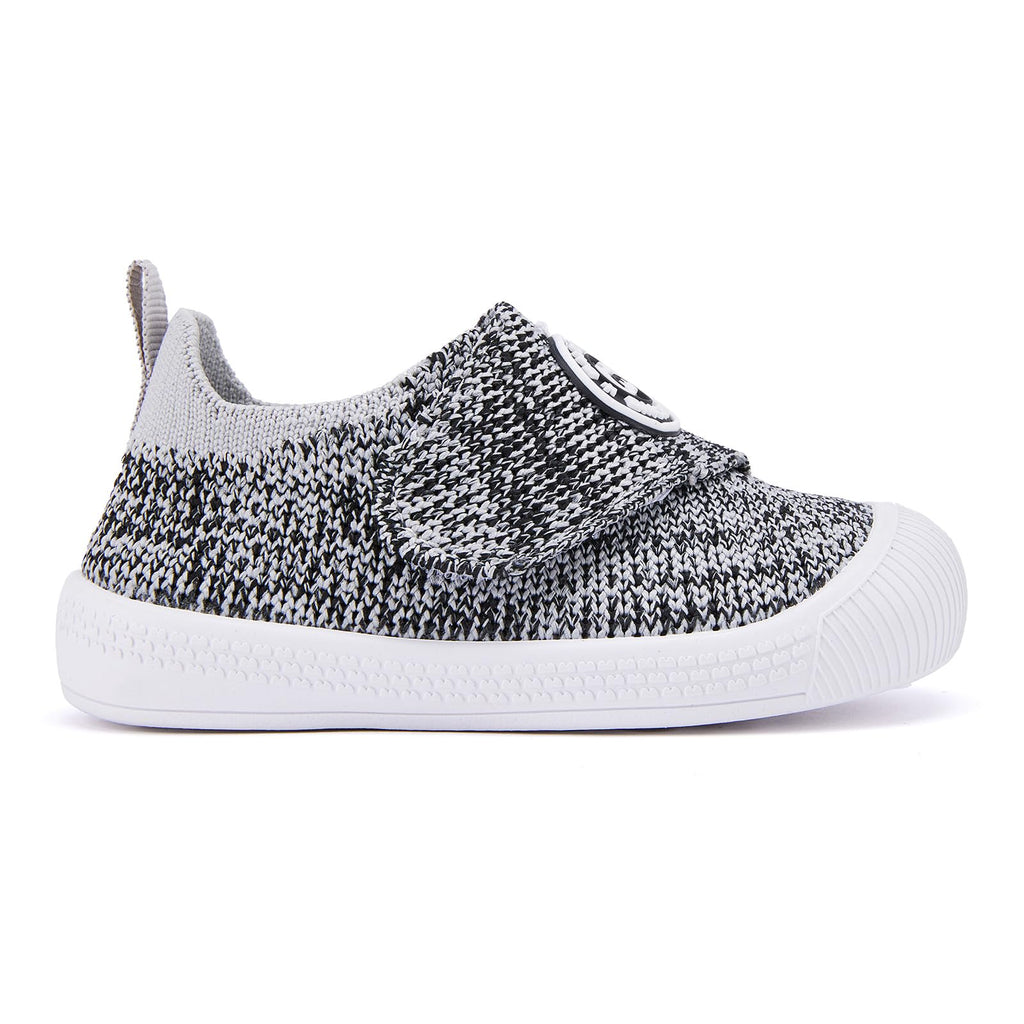 BMCiTYBM Baby Walking Shoes Infant Sneakers Unisex Grey Size 6-12 Months