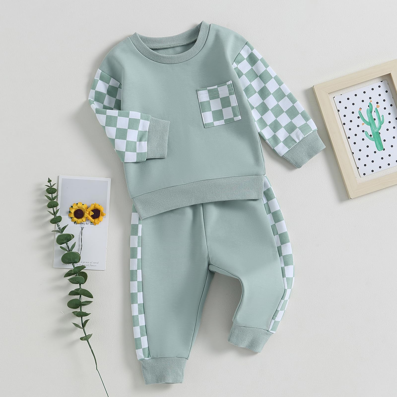 Toddler Baby Girl Clothes 6 12 18 24 Months Fall Outfits Sweatshirt Pants