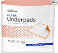 McKesson Underpads Disposable Bed Pads 30" x 36" [500 Count], Heavy Absorbency, Ultra Incontinence Chux Pads for Adults, Elderly, and Baby, Pee Pads