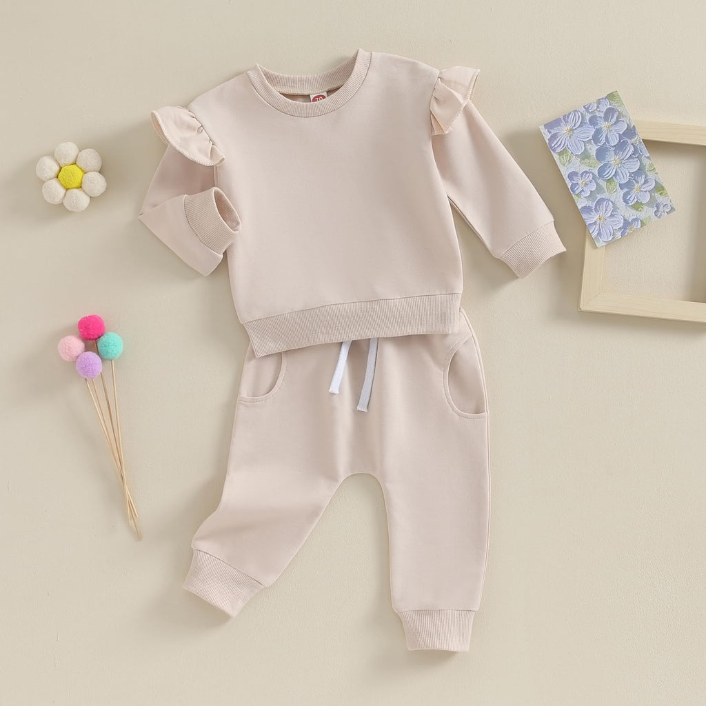 Toddler Baby Girl Clothes 6 12 18 24 Months Fall Outfits Sweatshirt Pants