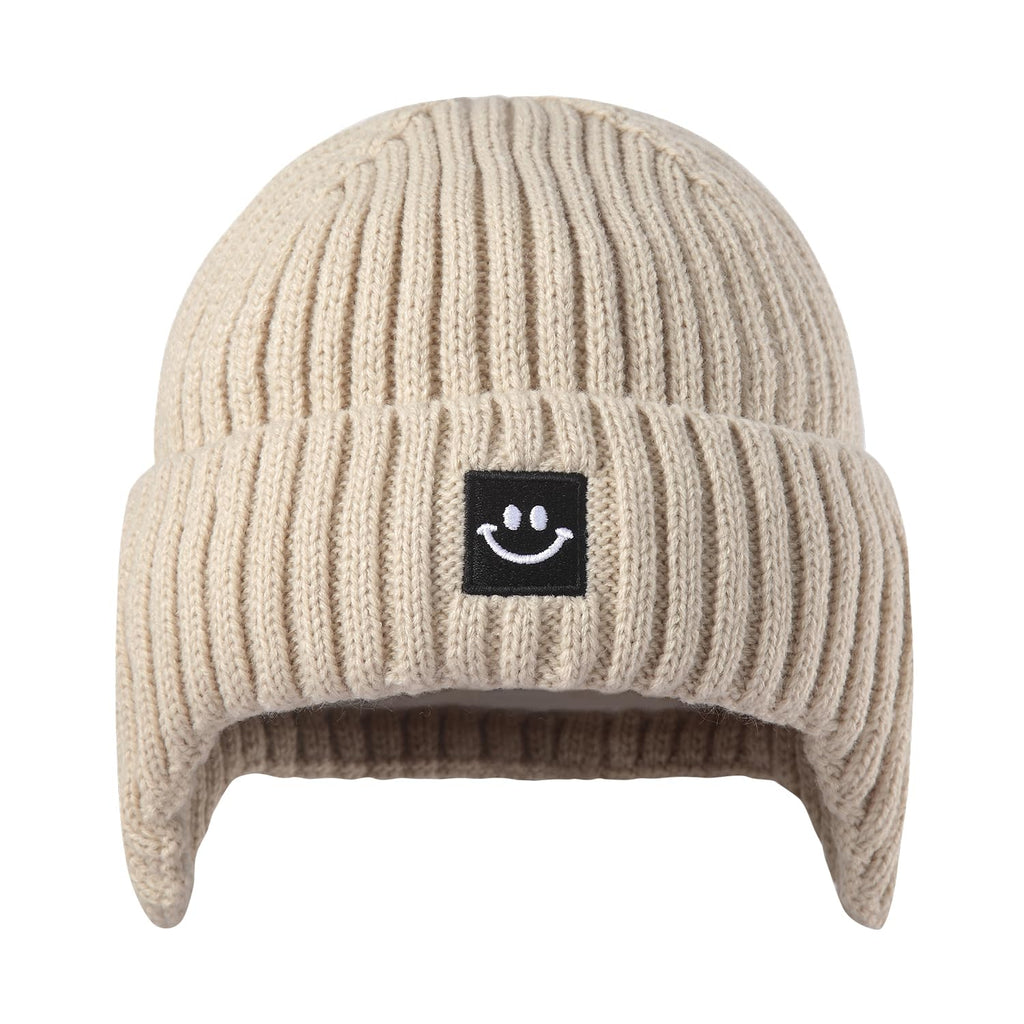 MaxNova Baby Hat 3-8T Camel/Gray Apricot 2 Pack