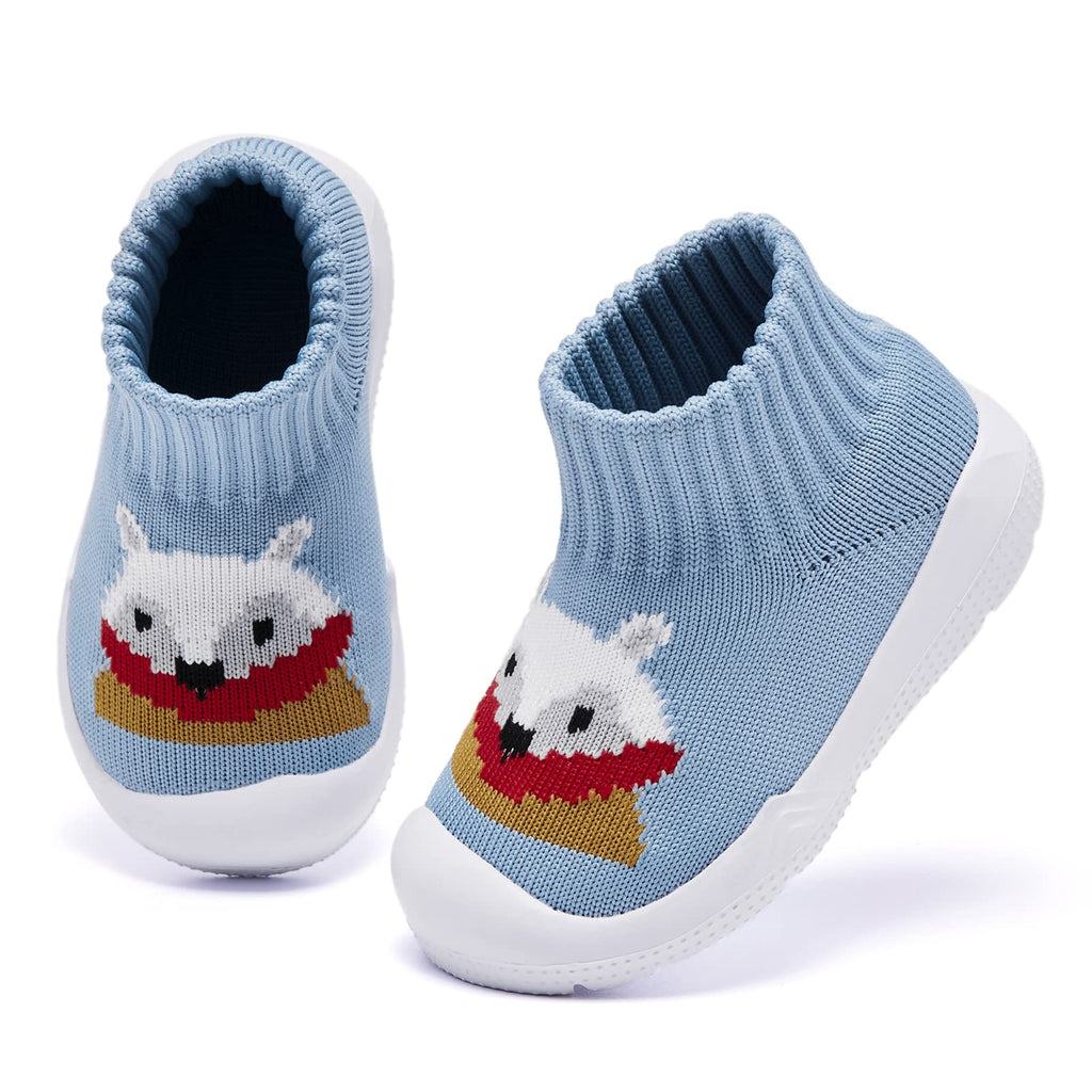 MORENDL Toddler Sock Shoes Baby Walking Shoes Infant Slippers Boys & Girls Non-Slip Sneakers