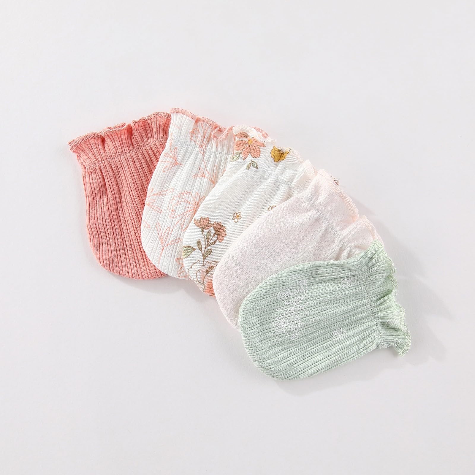 falianni Unisex Baby Clothing Set Footed Rompers Hats Gloves