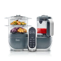 Babymoov Duo Meal Station, Baby Food Maker, Puree Maker & Processor, 6-in-1, Industrial Grey