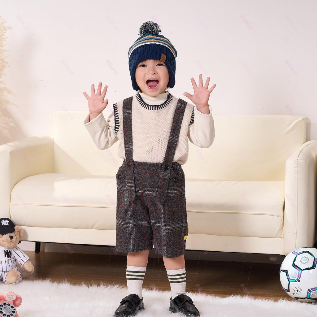 Moon Kitty Toddler Winter Hats for Boys Baby Boy Beanie Hats Earflap