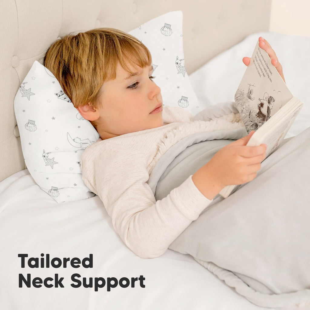 Toddler Pillow with Pillowcase, 10x18 My Little Dreamy Pillow (Slumber)