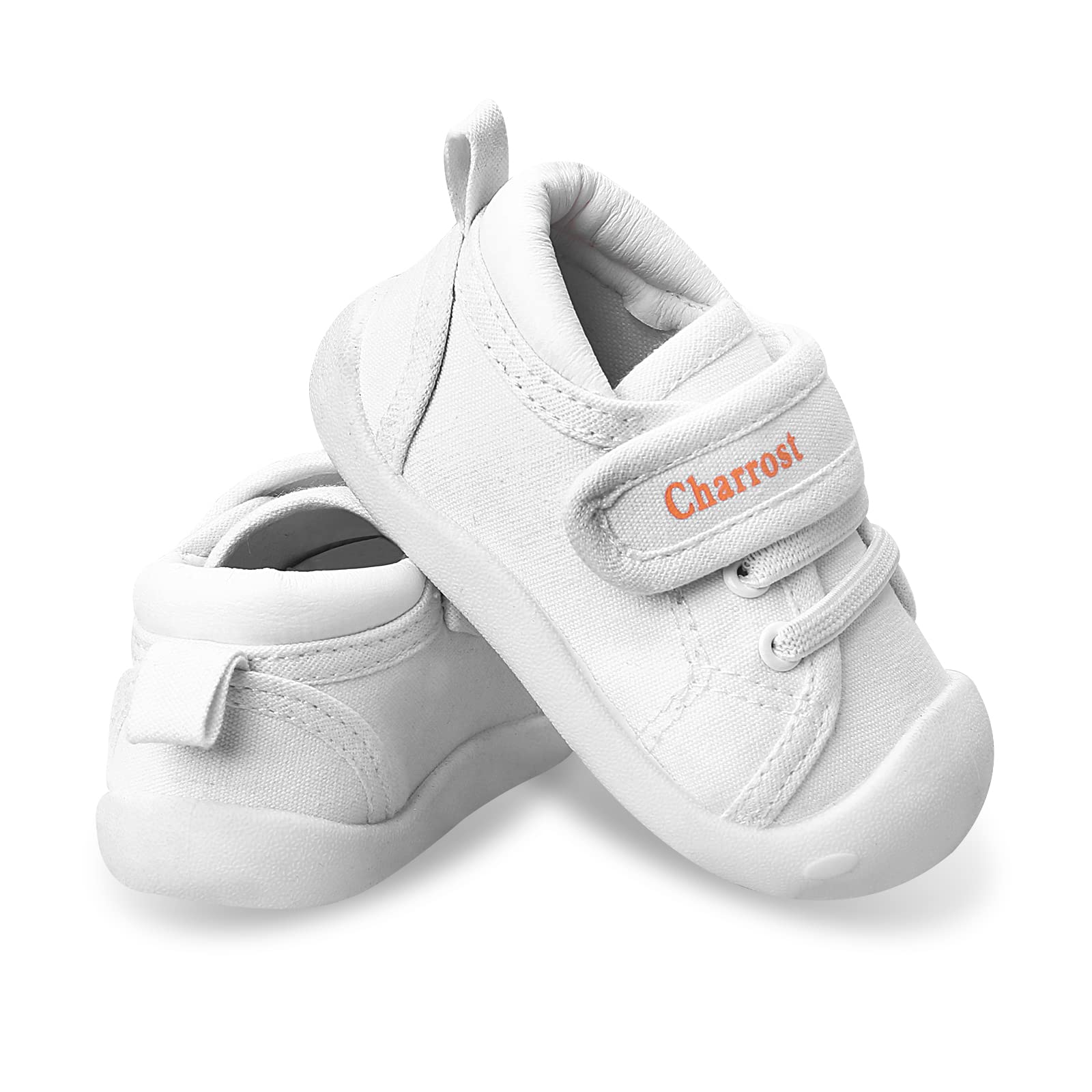 Charrost Baby Walking Shoes Toddler Girl Boy Soft Breathable Canvas Shoes