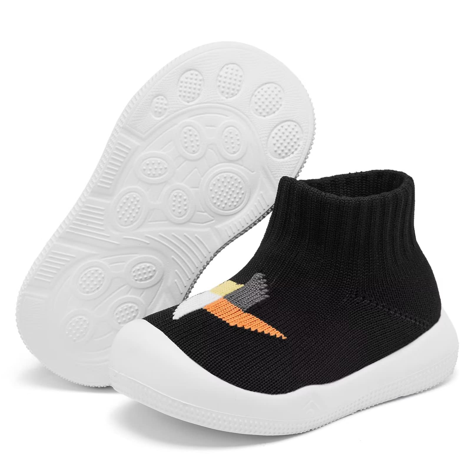 Eashi Baby Boy Girls Sock Walking Shoes Infant Non-Slip Slippers Sneakers