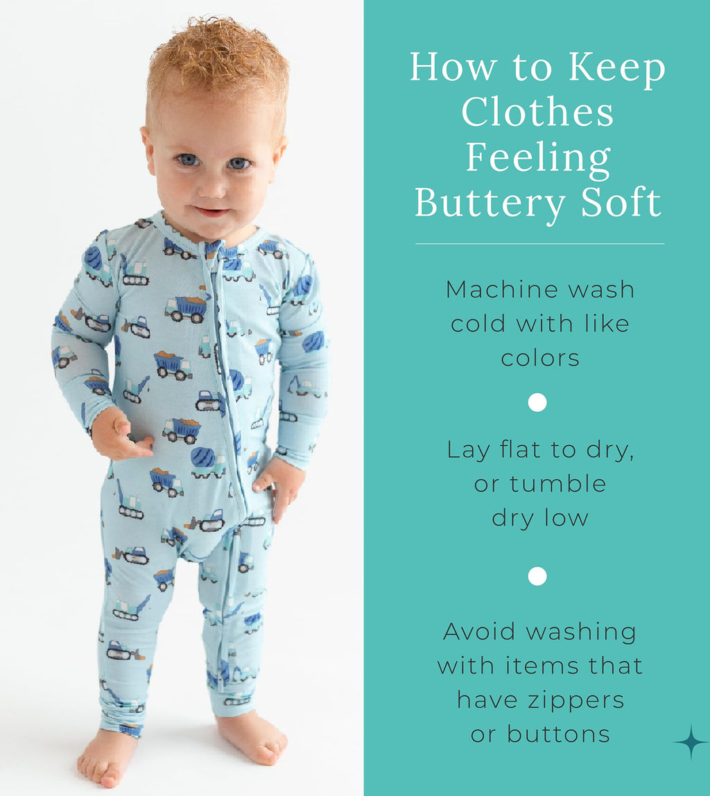 Posh Peanut Convertible Baby Sleepers, Boy Toddlers Footless Pajamas