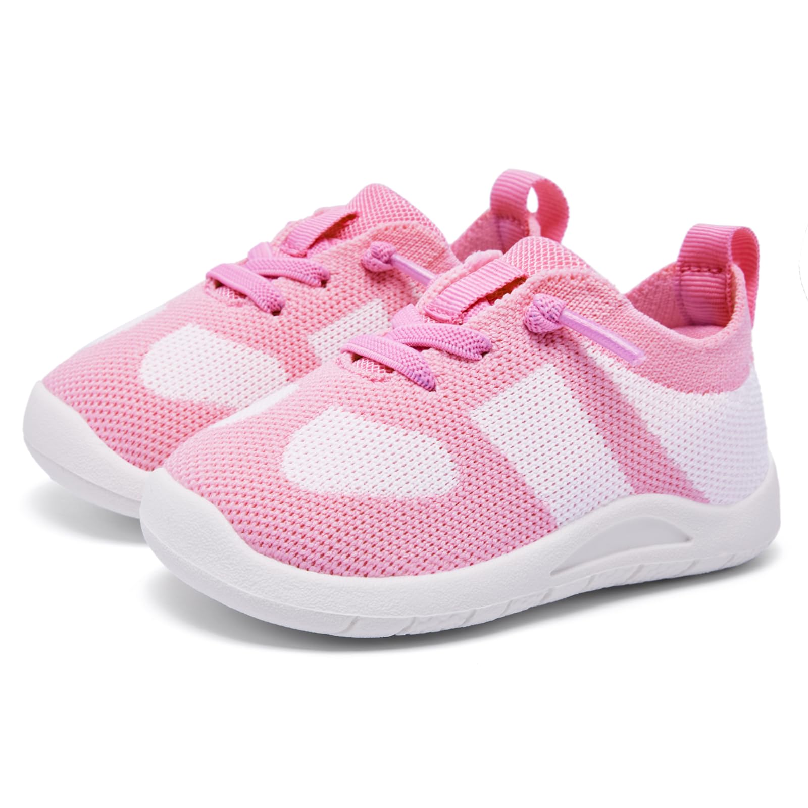 MORENDL Toddler Shoes Baby Walking Sock Shoes Infant Sneakers Boy Girl Barefoot Tennis Shoe Non-Slip Brethable