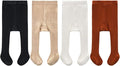 CECORC Baby Girls Tights Toddler Cable Knit Leggings Thick Cotton Infant Stockings Pantyhose 1-10T