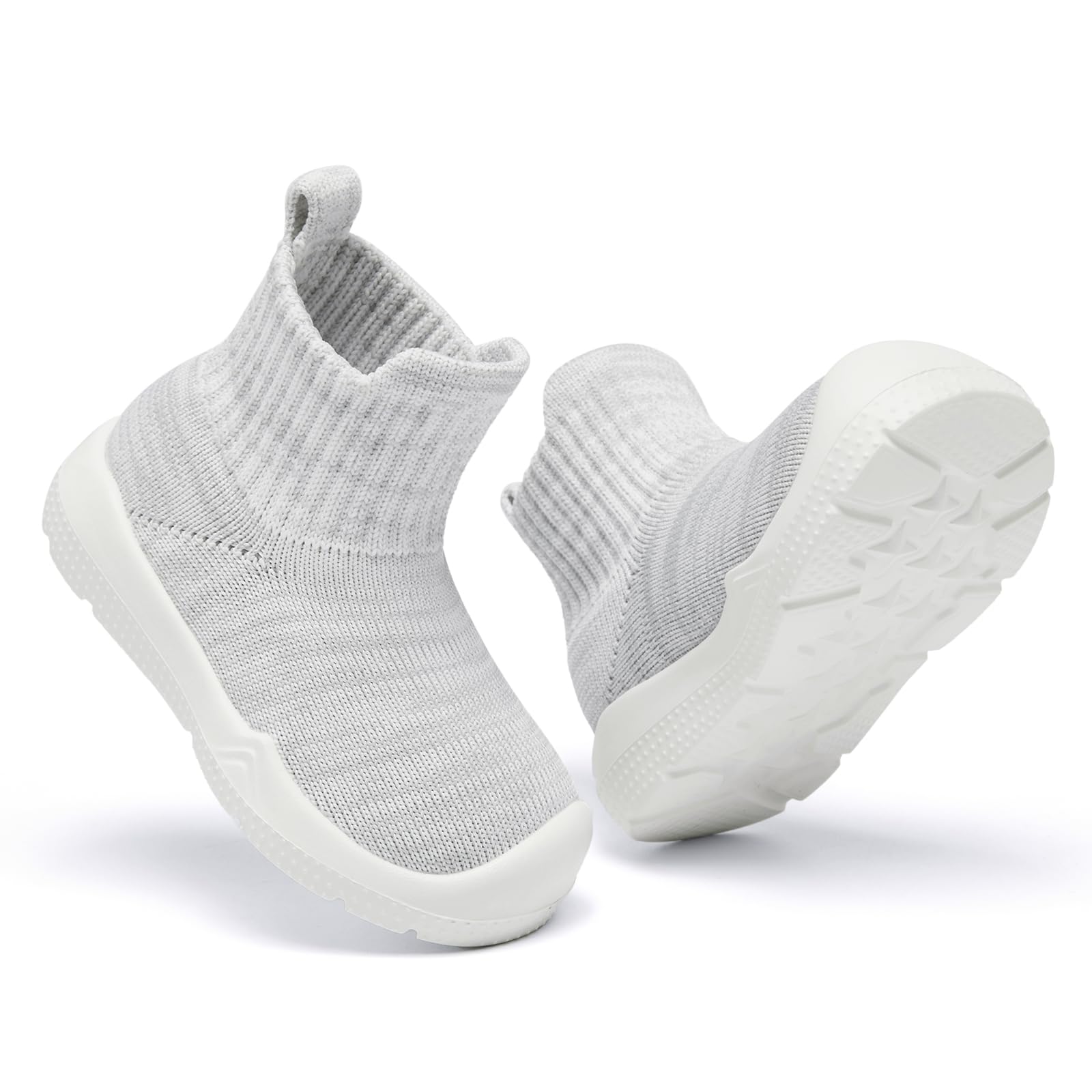 MORENDL Toddler Sock Shoes Baby Walking Shoes Infant Slippers Boys & Girls Non-Slip Sneakers