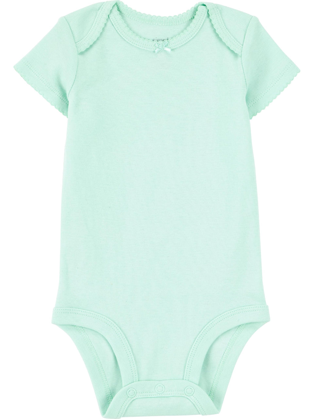 Simple Joys by Carter's Womens 6-Pack Short-Sleeve Bodysuit (Infant) Solid 18 Months (Infant) One Size