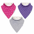 Lovjoy Large Bandana bibs - Special Needs Bibs - For Older Children, Youth and Adults - Practical, absorbent and Stylish (SET 06)