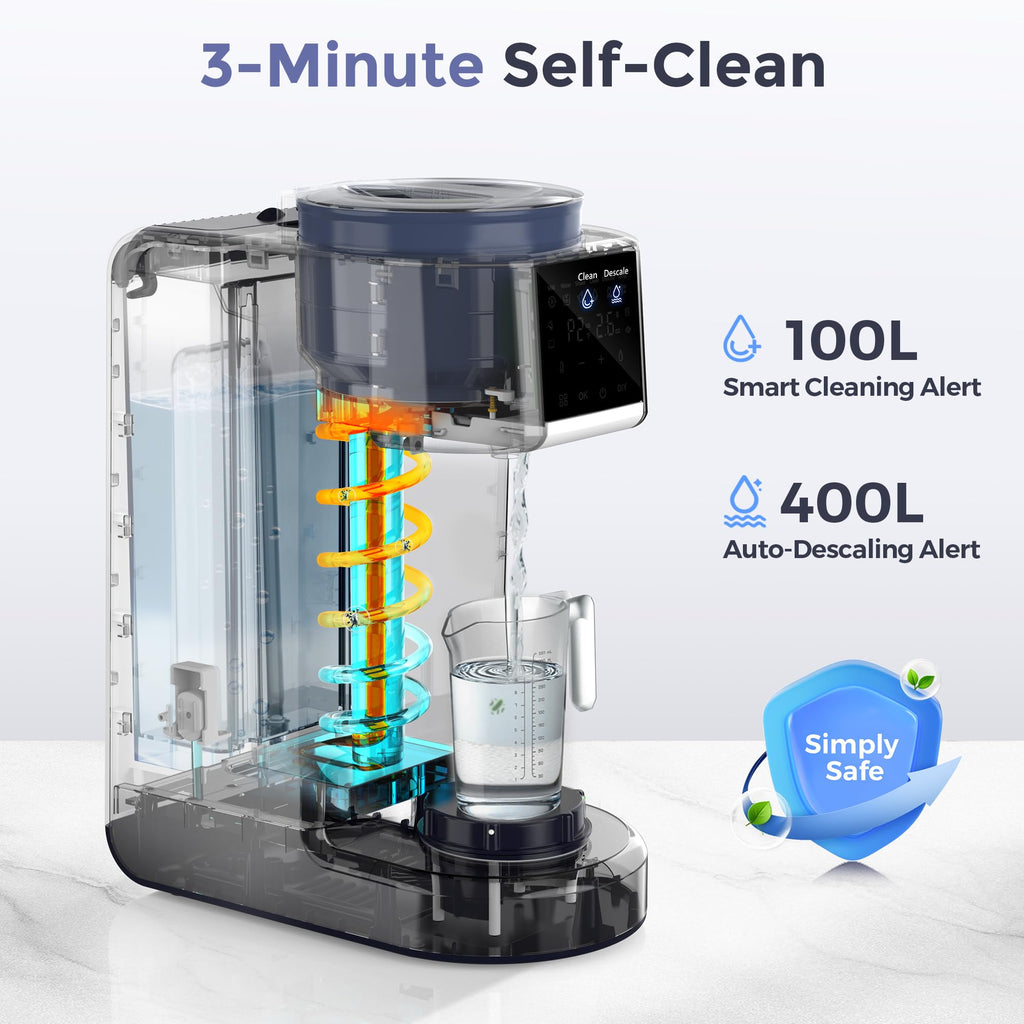 MOMFANN Formula Dispenser Machine, 2-Minute Quick Mix Baby Formula Maker