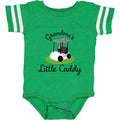 inktastic Grandma's Little Caddy Golf Baby Bodysuit 6 Months Football Green and White 22b10