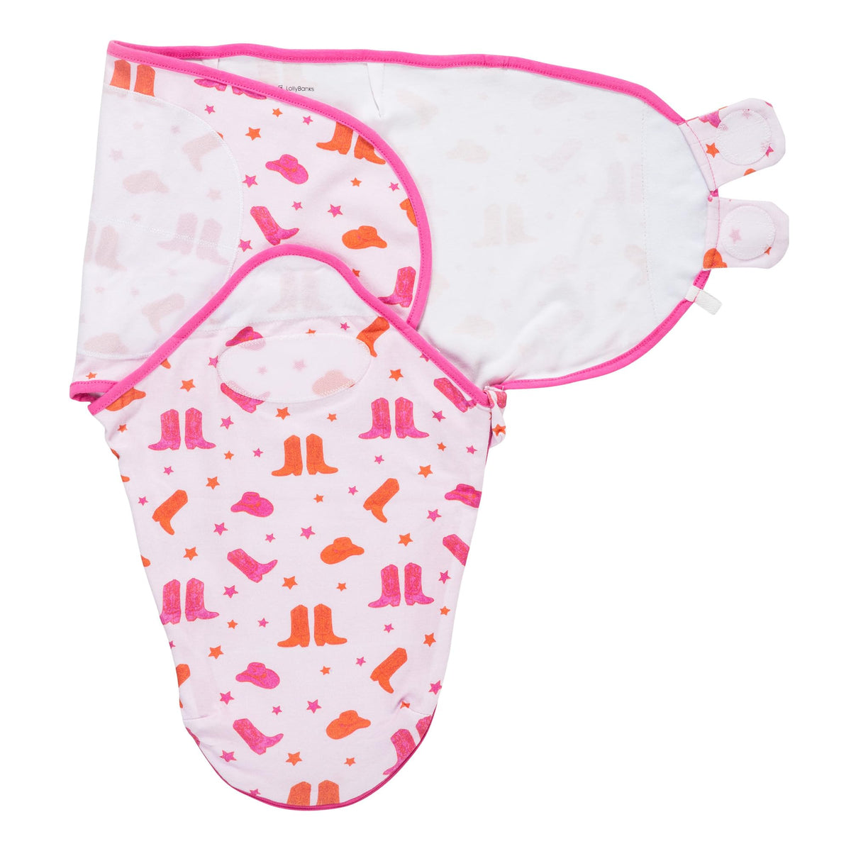 LollyBanks Newborn Swaddle,100% Organic Cotton Baby Swaddle for Newborn