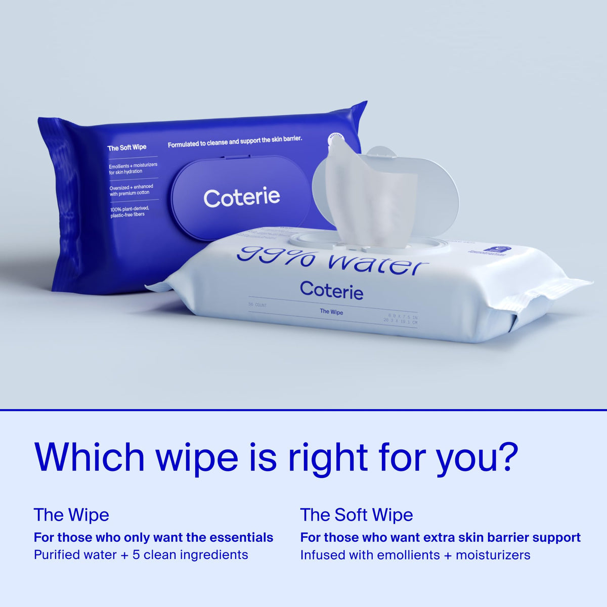 Coterie Baby Soft Wipes for Sensitive Skin, 12-Pk (672 Count)