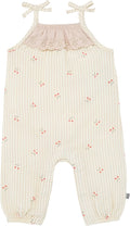 Modern Moments by Gerber baby-girls Self Eyelet Ruffle Long Leg Romper
