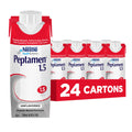 Peptamen 1.5 Dense Peptide Formula, Whey Protein, 8.45 Fl Oz, 24 Pack