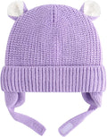 Duoyeree Cozy Baby Beanie with Earflaps and Fleece Lining - Winter Hat for Baby Boys & Girls
