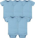 Gerber baby-girls 5-pack Solid Onesies Bodysuits