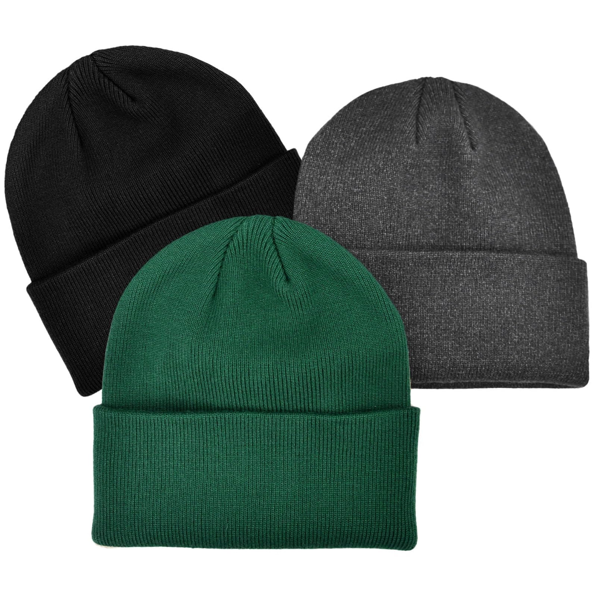 Rosoz Toddler Beanie Boys Girls Baby Knit Warm Beanies Kids Children Winter hat Caps