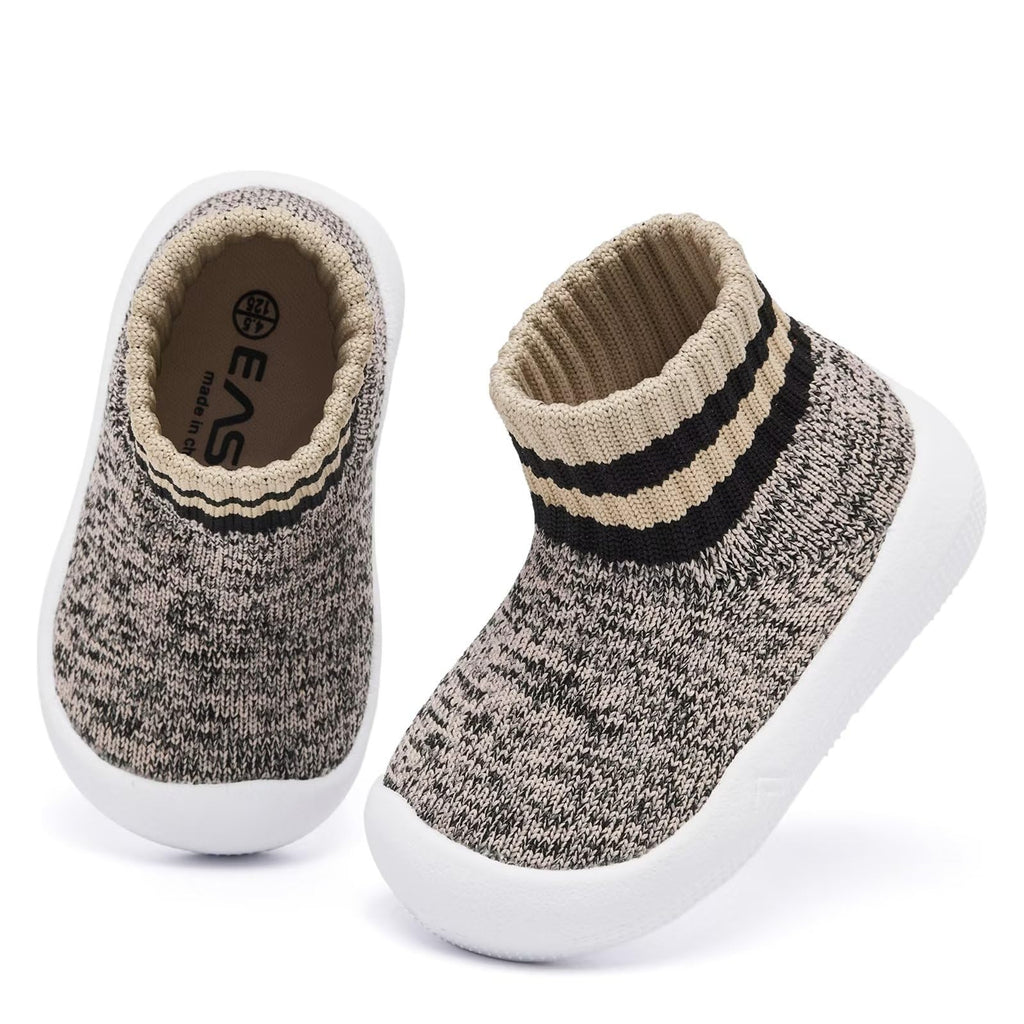Eashi Baby Boy Girls Sock Walking Shoes Infant Non-Slip Slippers Sneakers