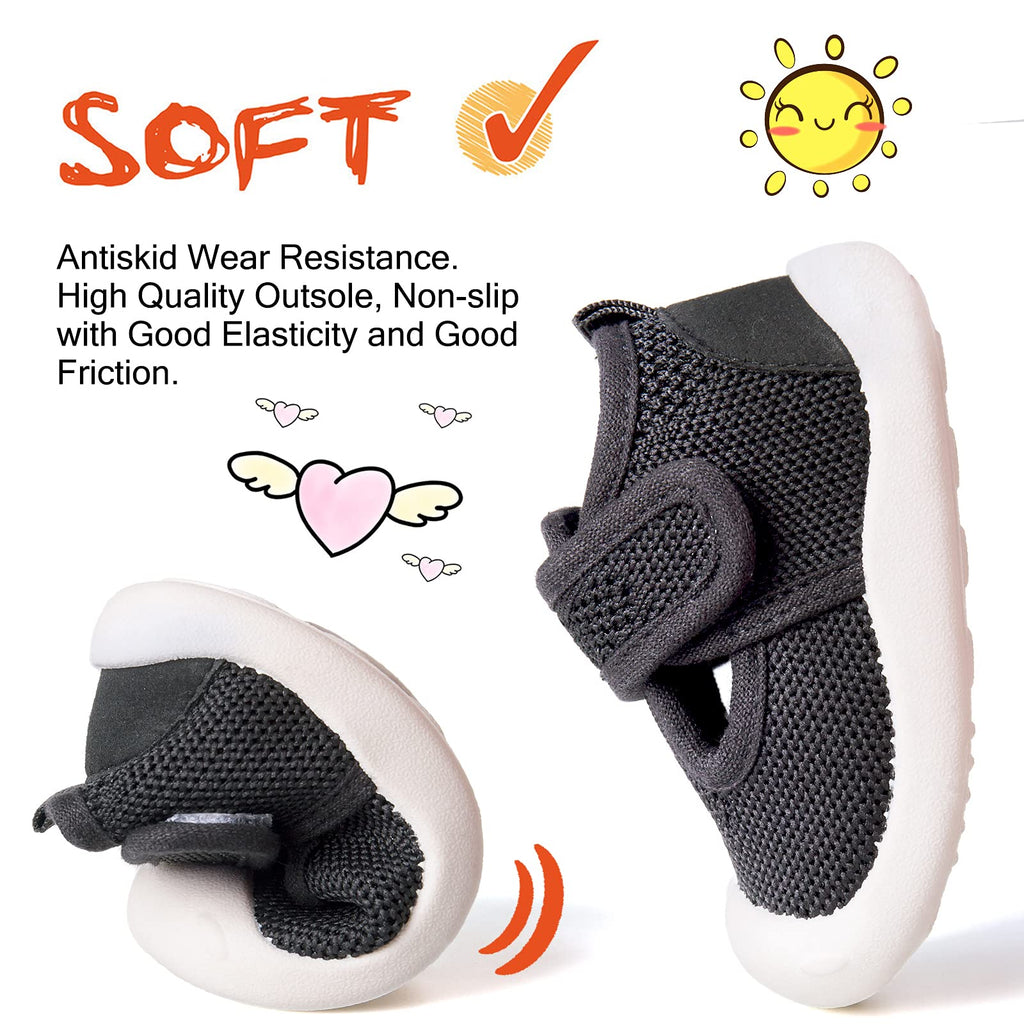 Charrost Baby Sandals Toddler Wide Toe First Walker Shoes