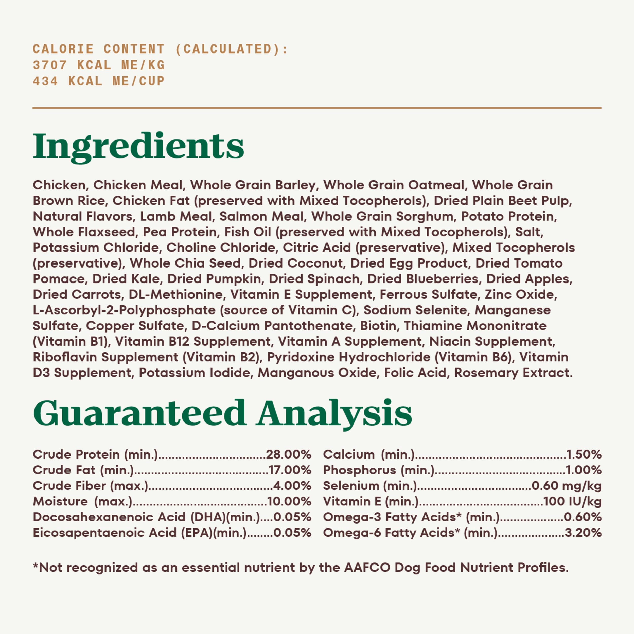 Nutro Ultra High Protein Puppy Dry Dog Food, Chicken, Lamb & Salmon, 22 lb