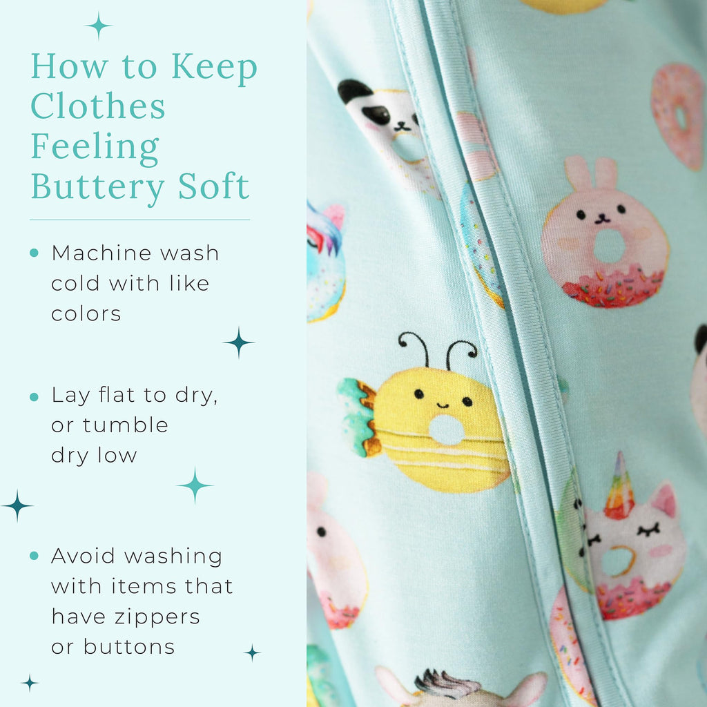 Posh Peanut Convertible Baby Sleepers, Boy Toddlers Footless Pajamas