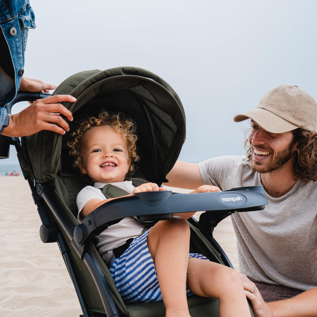 Mompush Lithe V2 Lightweight Travel Stroller with Organizer Included