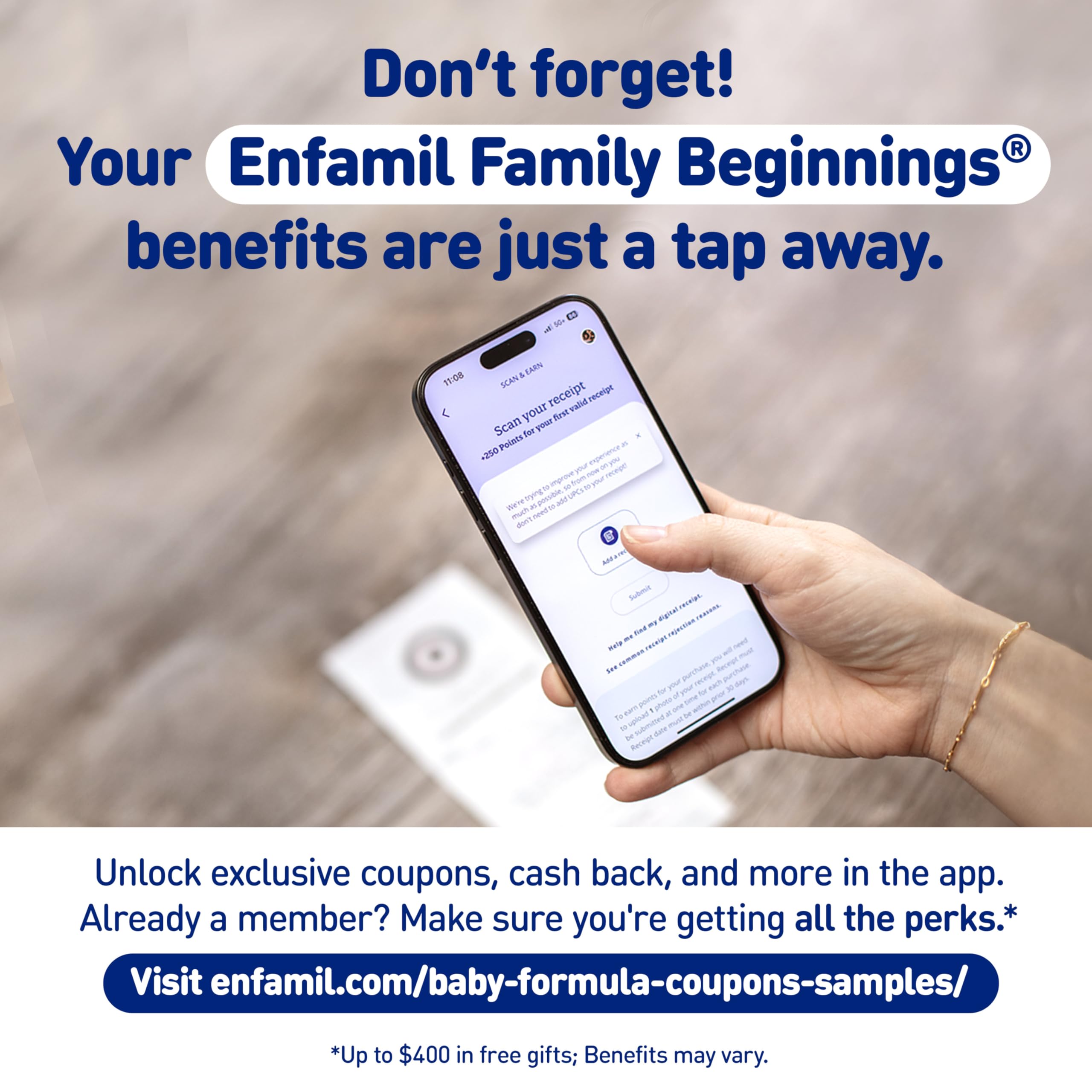 Enfamil NeuroPro Gentlease for easing Fussiness, Crying, Gas, Spit-up in 24 Hrs, Smaller Proteins for Easy Digestion, Brain Supporting DHA, Prebiotic Blend, HuMO6*, Baby Formula, Reusable Tub, 19.5 Oz