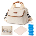 Breastmilk Cooler Breast Pump Bag with Ice Pack Fits 6 Bottles Up to 9 Oz
