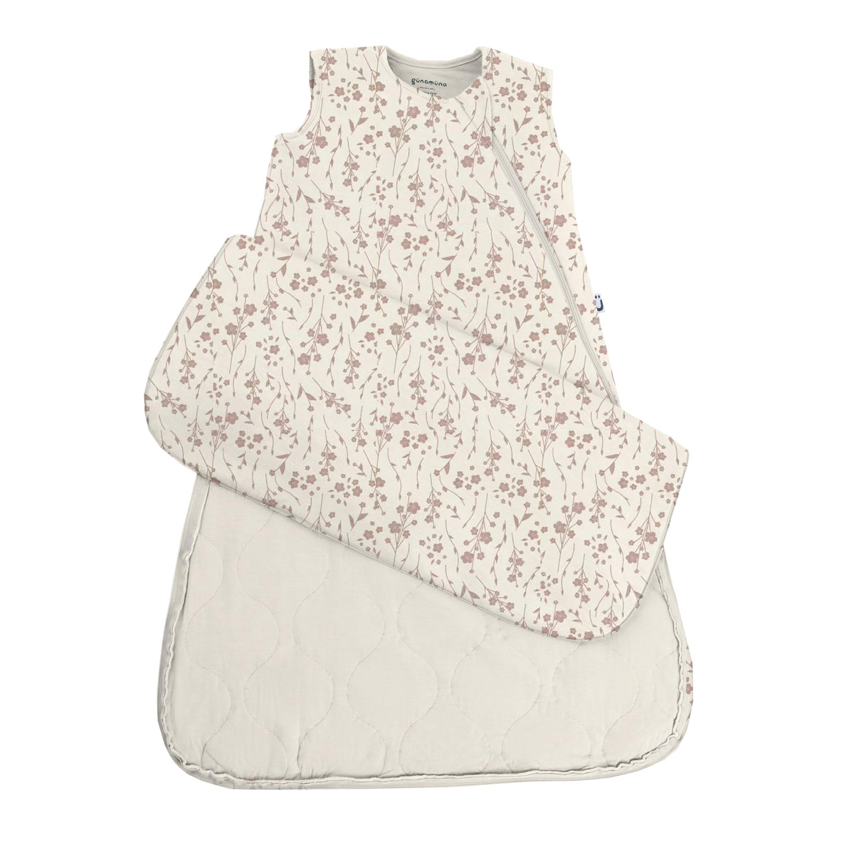 GUNAMUNA Sleep Sacks for Babies Toddlers and Newborns, Easy Changing Diaper Zipper, 2.5 TOG, Sage, 24-36 Months
