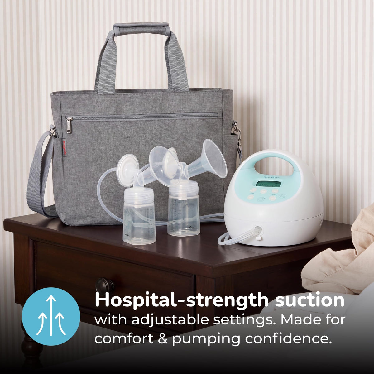 Spectra Baby S1 Plus Premier Rechargeable Breast Pump, 24 mm
