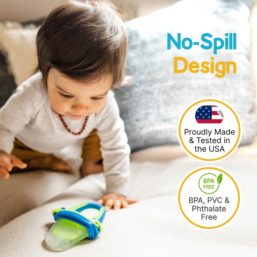 Fillable Freezer Teethers for Babies – Made in USA Teething Pacifier