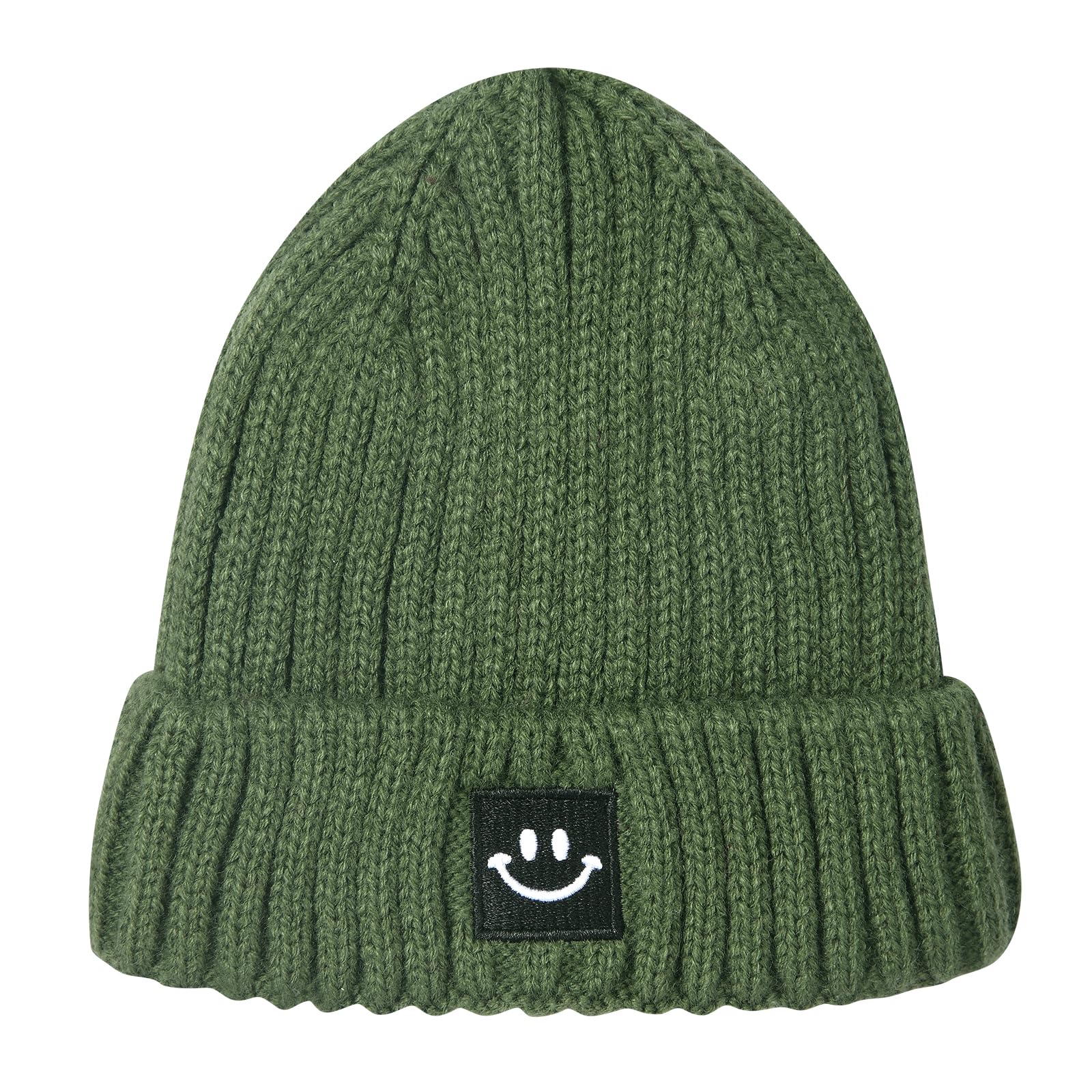 MaxNova Winter Knit Baby Hat 3-8 Years Amy Green