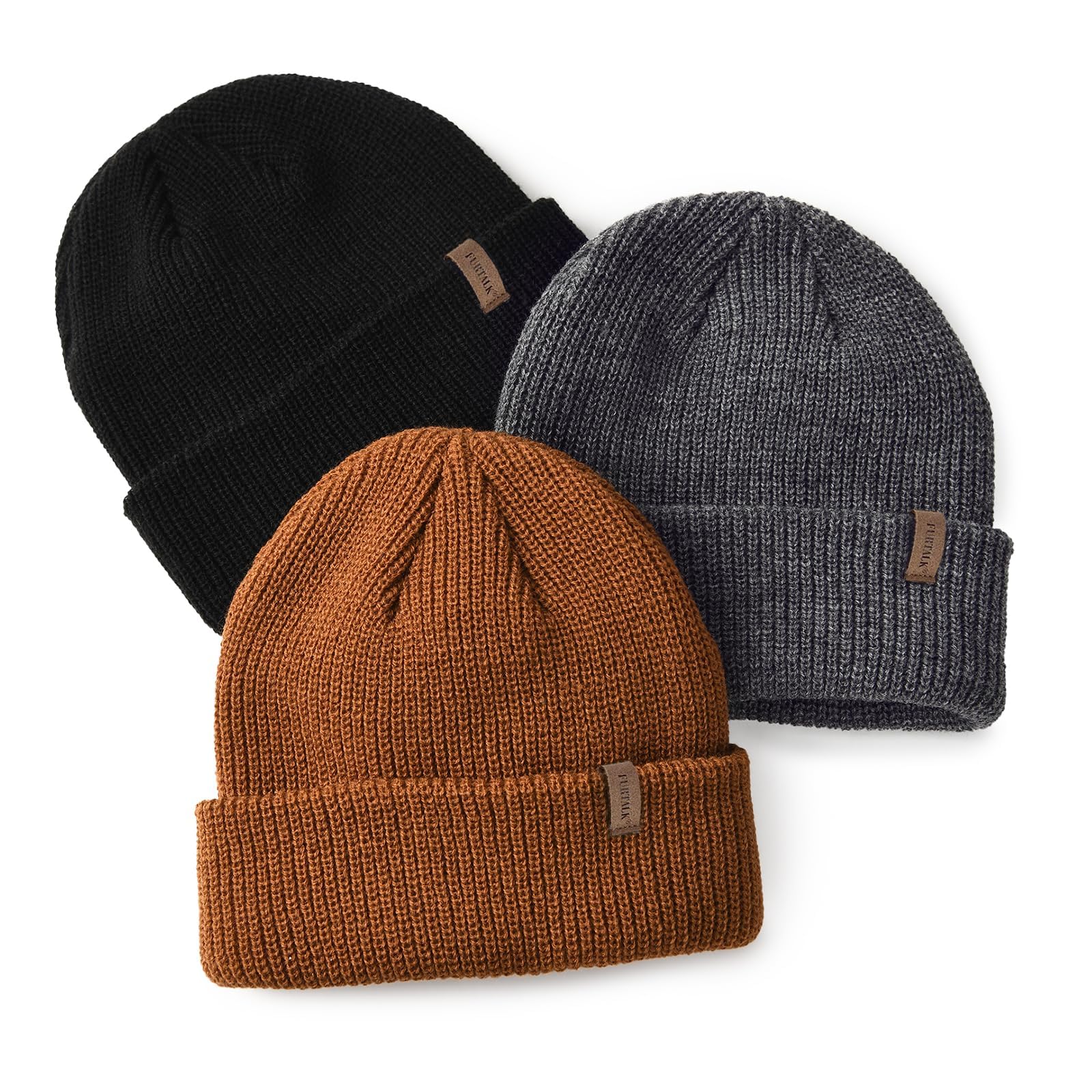 FURTALK Toddler Beanie Baby Beanies Kids Winter Hats Children Knit Warm Cap