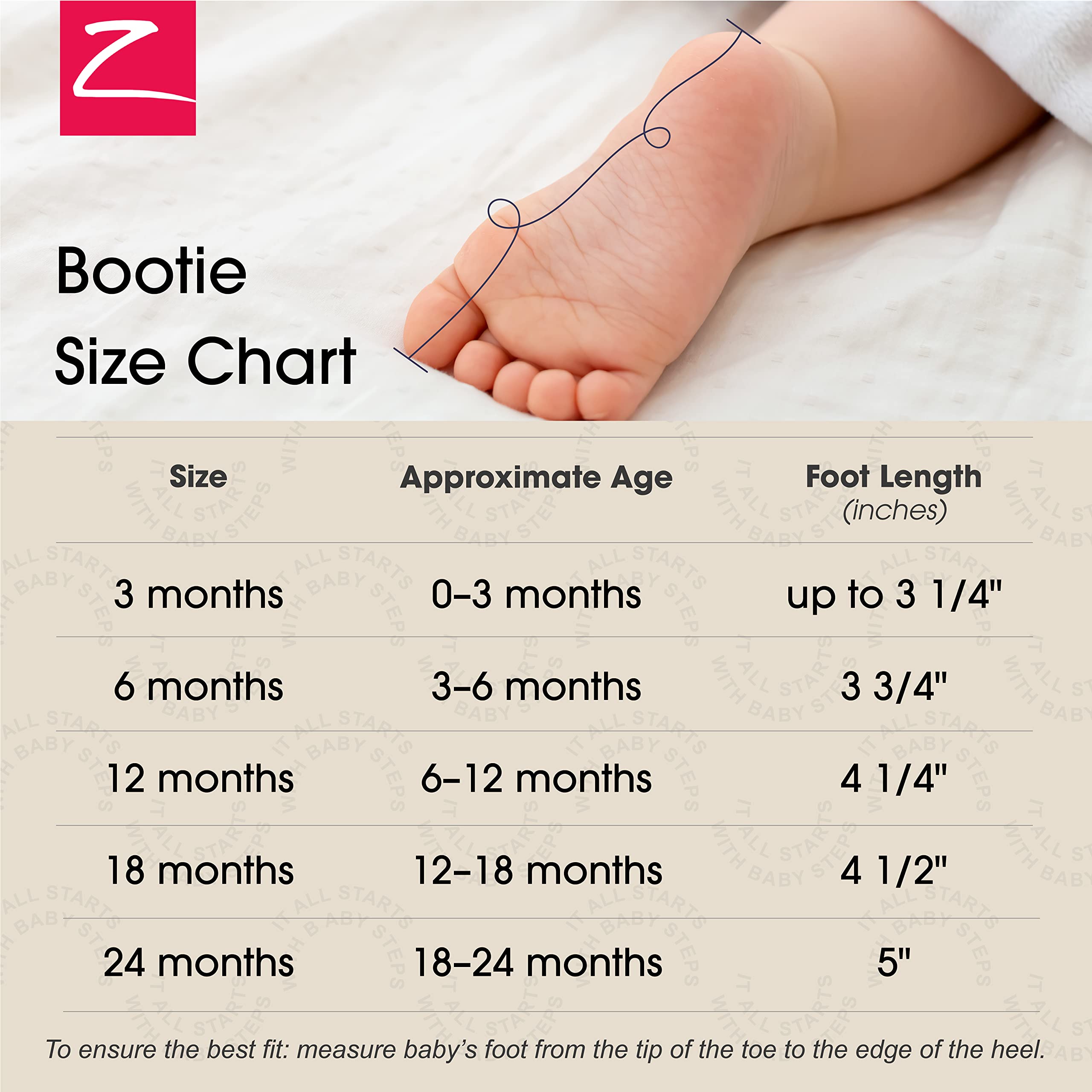 Zutano Unisex Fleece Baby Booties with Organic Cotton Lining, Newborn Essentials, Heather Gray/Gray, 6 Months