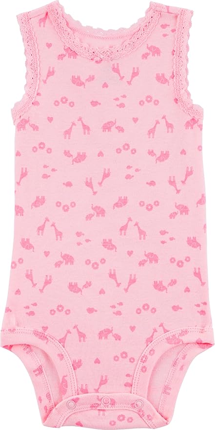 Simple Joys by Carter's Baby Girls' 6-Pack Sleeveless Bodysuit