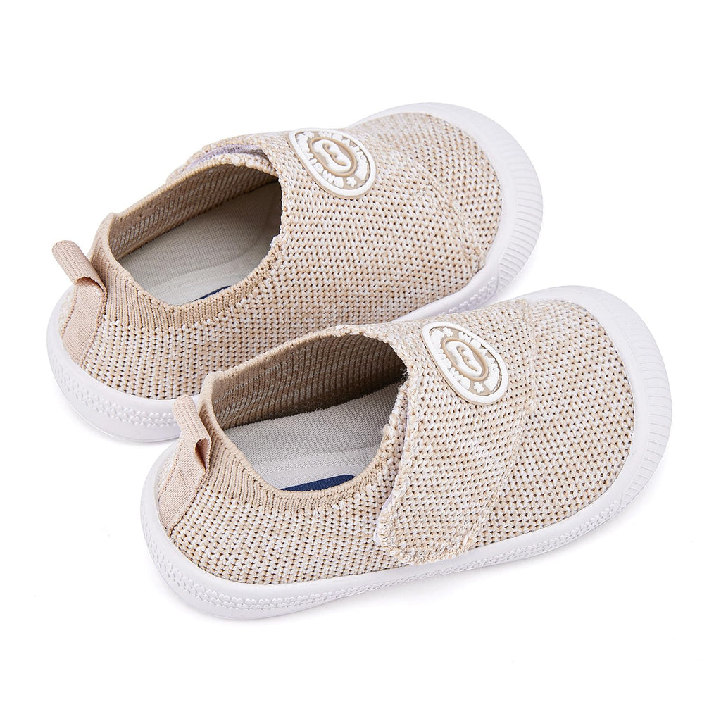 BMCiTYBM Baby Walking Shoes Infant Sneakers Unisex Camel Size 6-12 Months