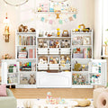 FINETONES Toy Storage Organizer with Movable Drawer Toy Organizer for Kids