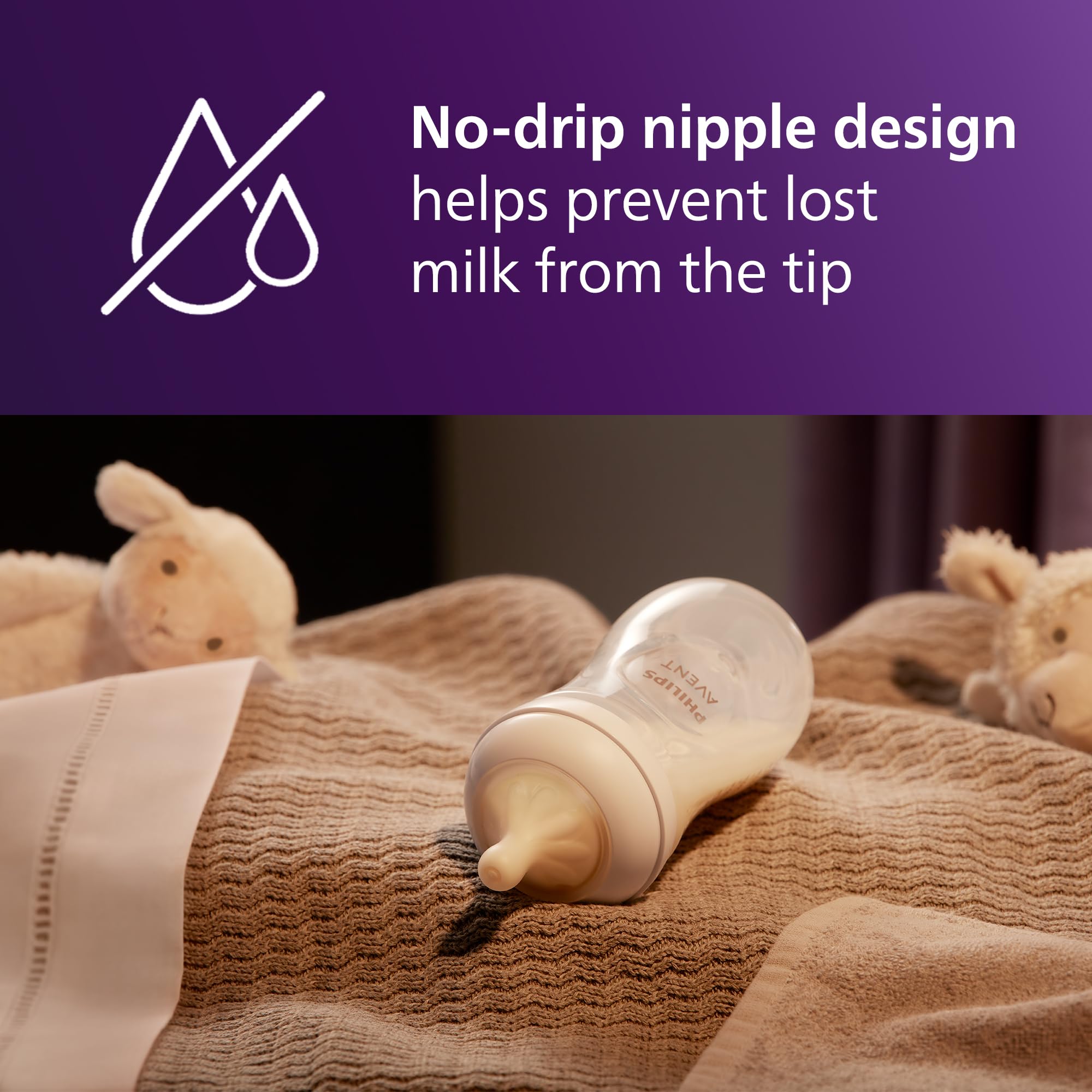 Philips Avent Natural Response Baby Gift Set - 5 Bottles, Soothie Pacifiers