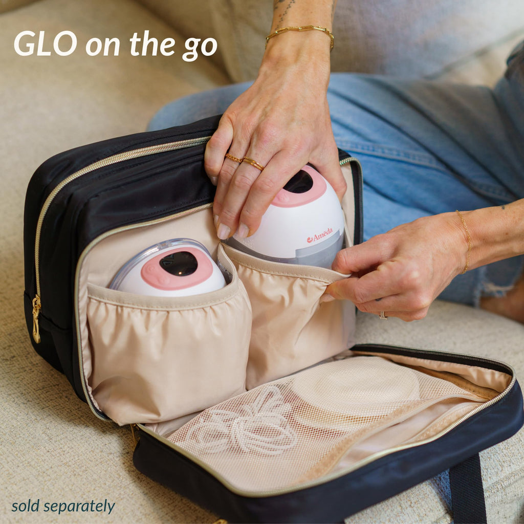 Ameda GLO Wearable Breast Pump | Hands-Free | Hospital Grade | Portable