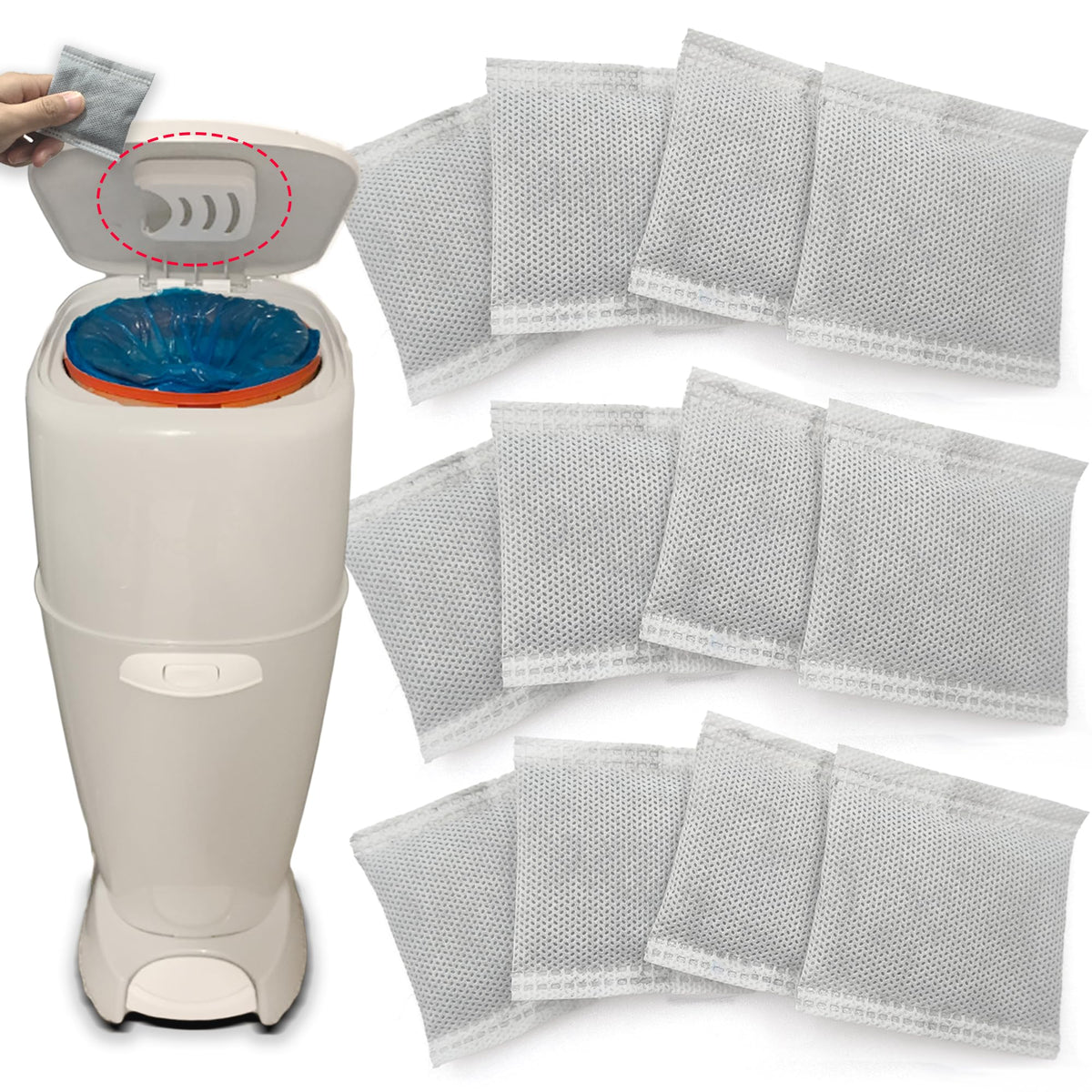 PurifyLogix Deodorizers for Diaper Genie Complete and Expressions Pail