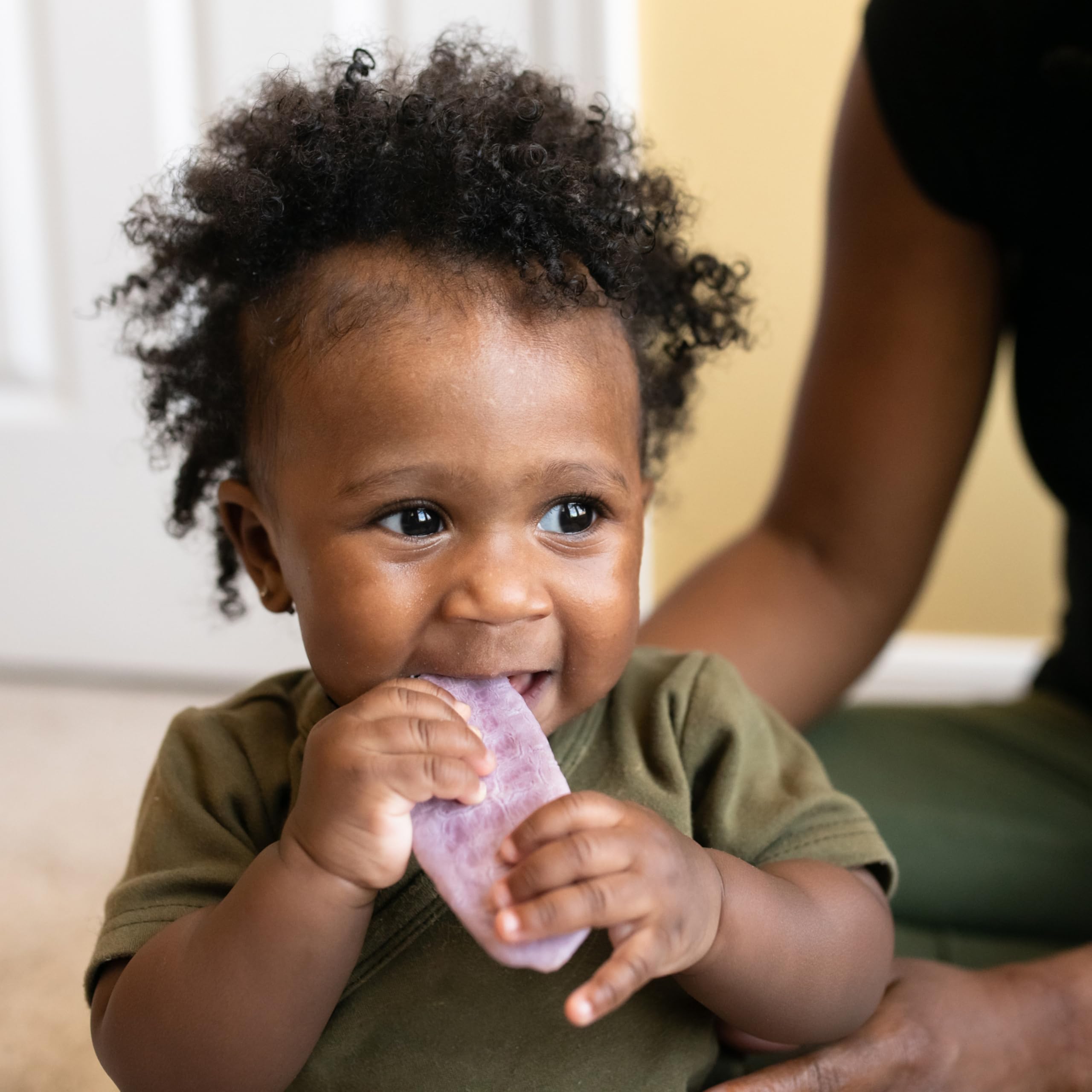 Happy Baby Organics Organic Teether Crackers Gluten Free Mango & Pumpkin with Amaranth 12-0.14 oz Packs