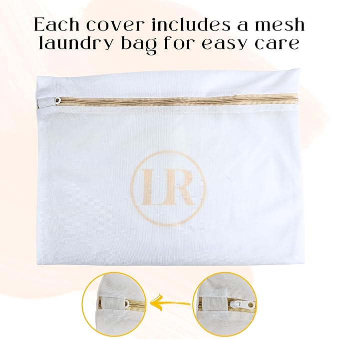Little Rou Peekaboo Knit Breathable Nursing Cover Up For Breastfeeding - Soft Organic Cotton & Cashmere Breast Feeding Covers For Women - Privacy Feature - Includes Mesh Laundry Bag (Beige)