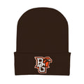College Baby Infant Knit Cap Bowling Green Falcons Logo - Brown - Newborn